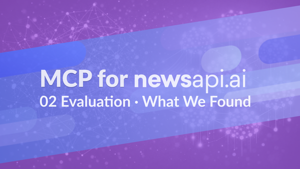 Web Search vs NewsAPI MCP: Surface Answers vs Deeper Insight